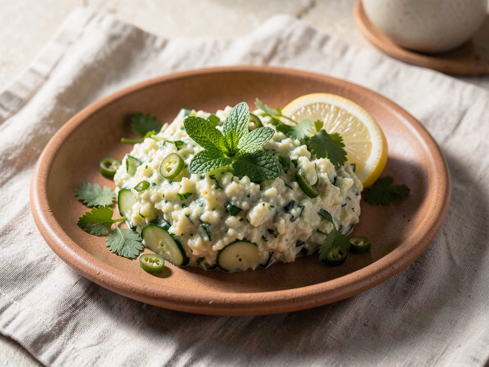 Raita de pepino