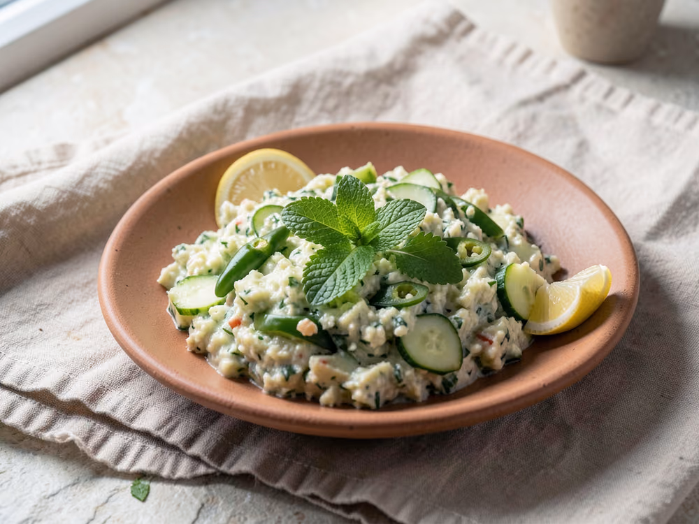 Raita de pepino