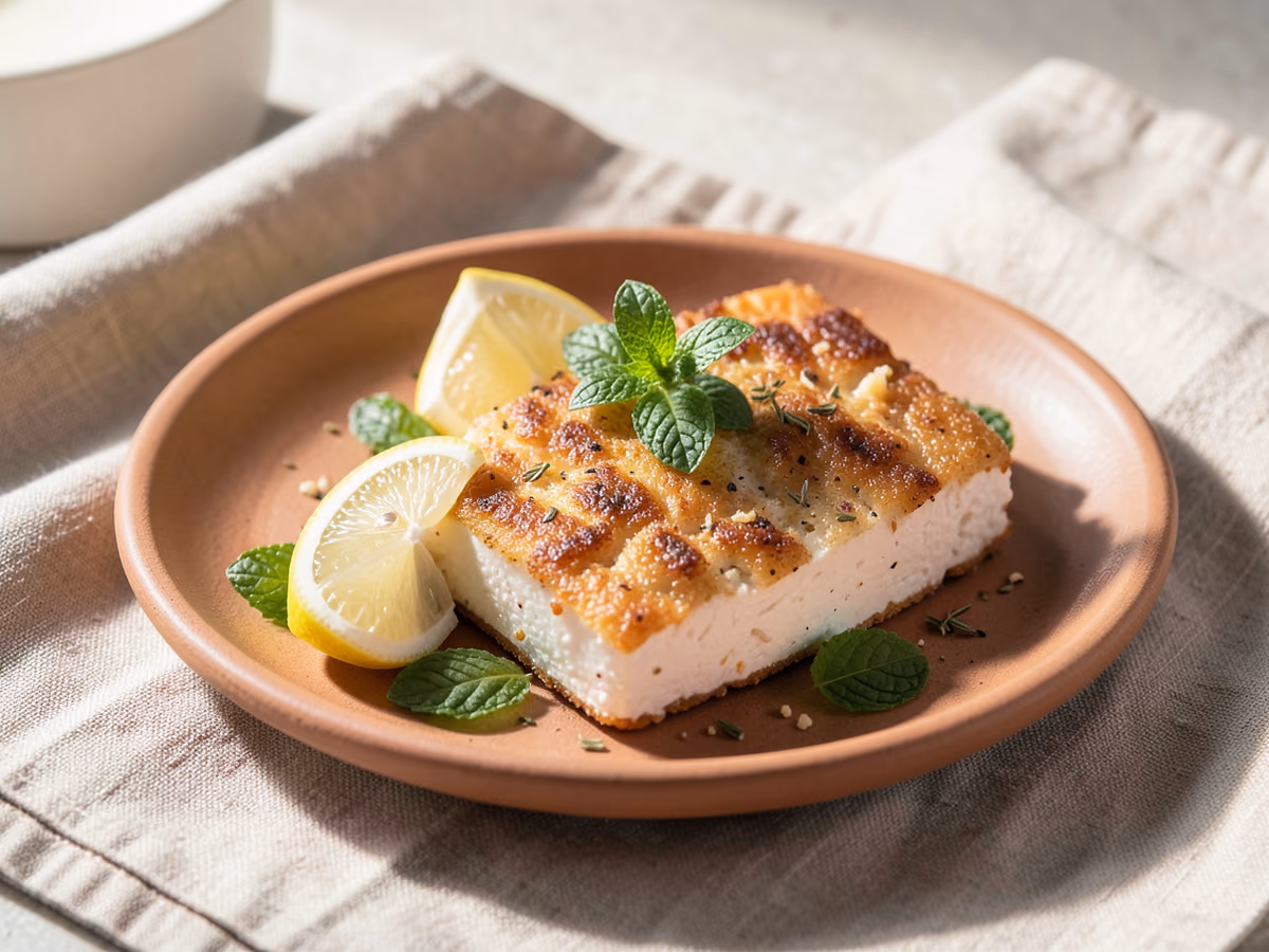 Halloumi frito