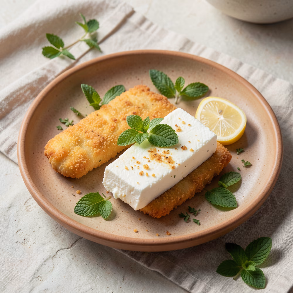 Halloumi frito