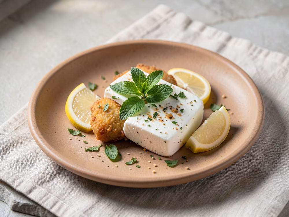 Halloumi frito