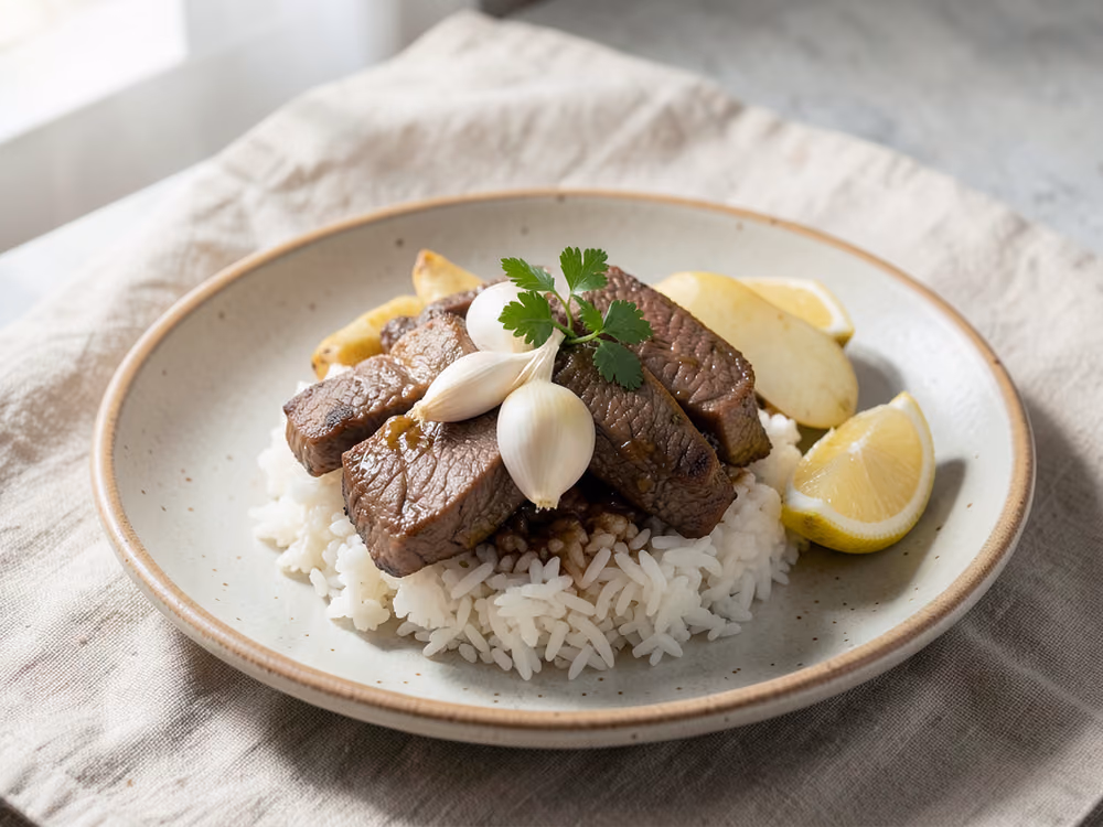 Bol de arroz con bulgogi de res