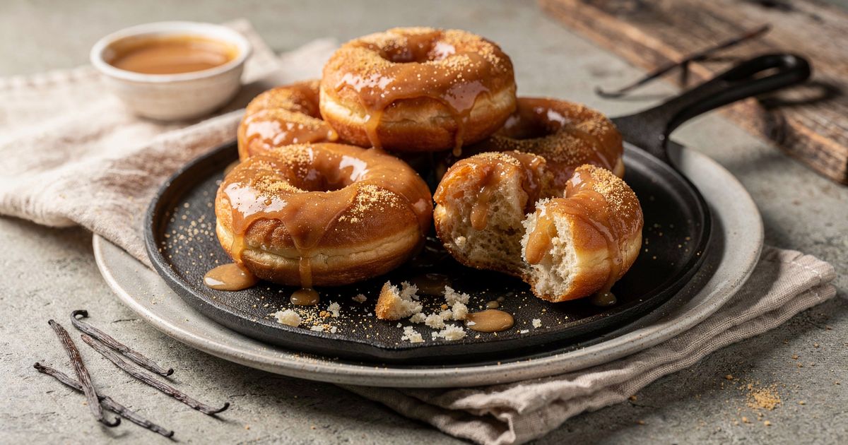 Donuts glaseados caseros