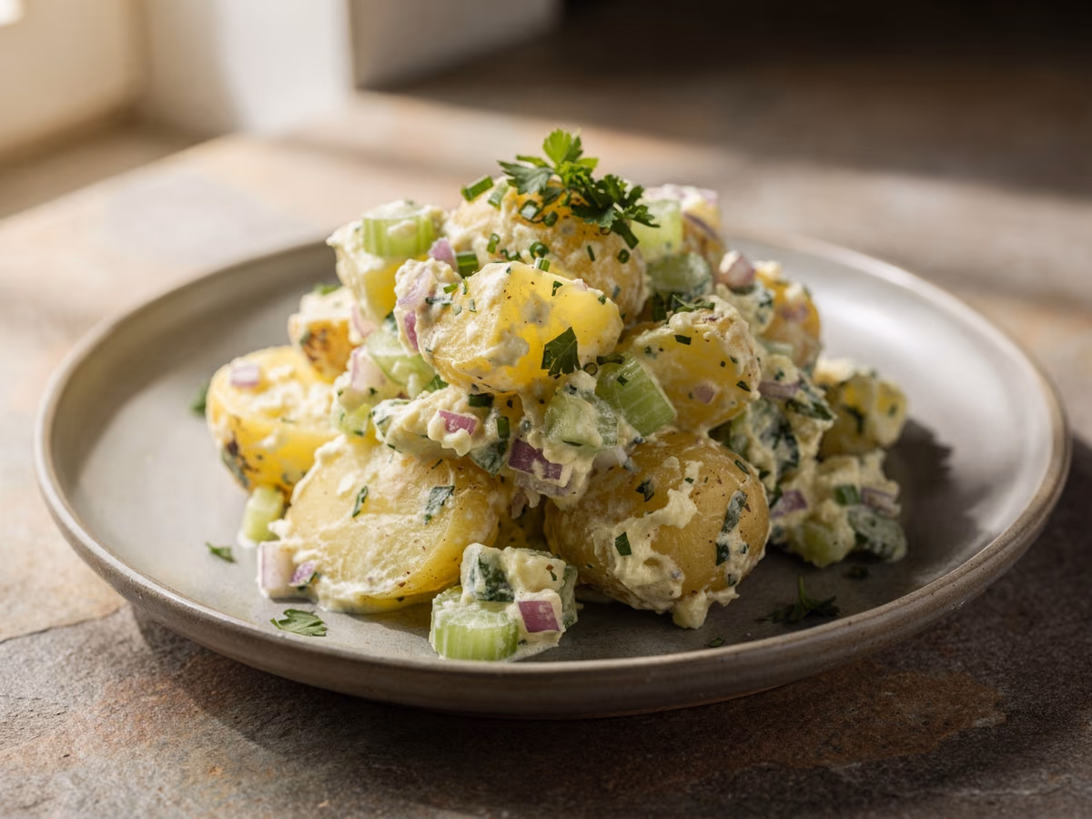 Ensalada de patata clásica