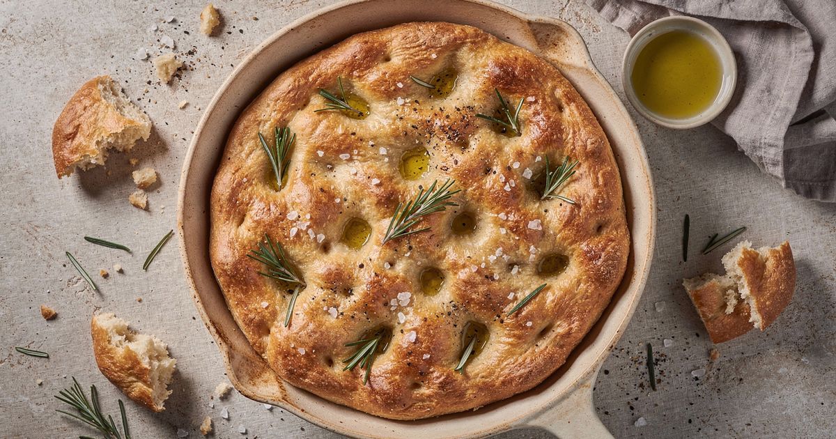 Focaccia con romero