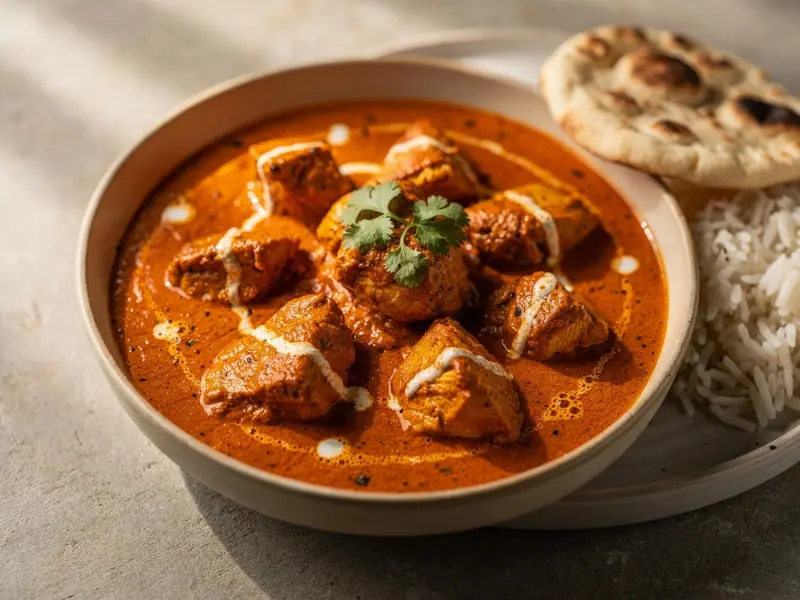 Curry de Pollo a la Mantequilla