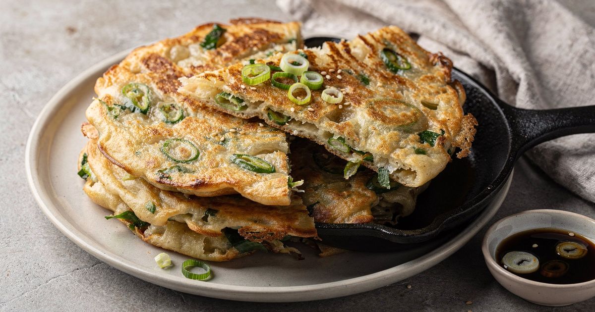 Tortitas de cebolleta