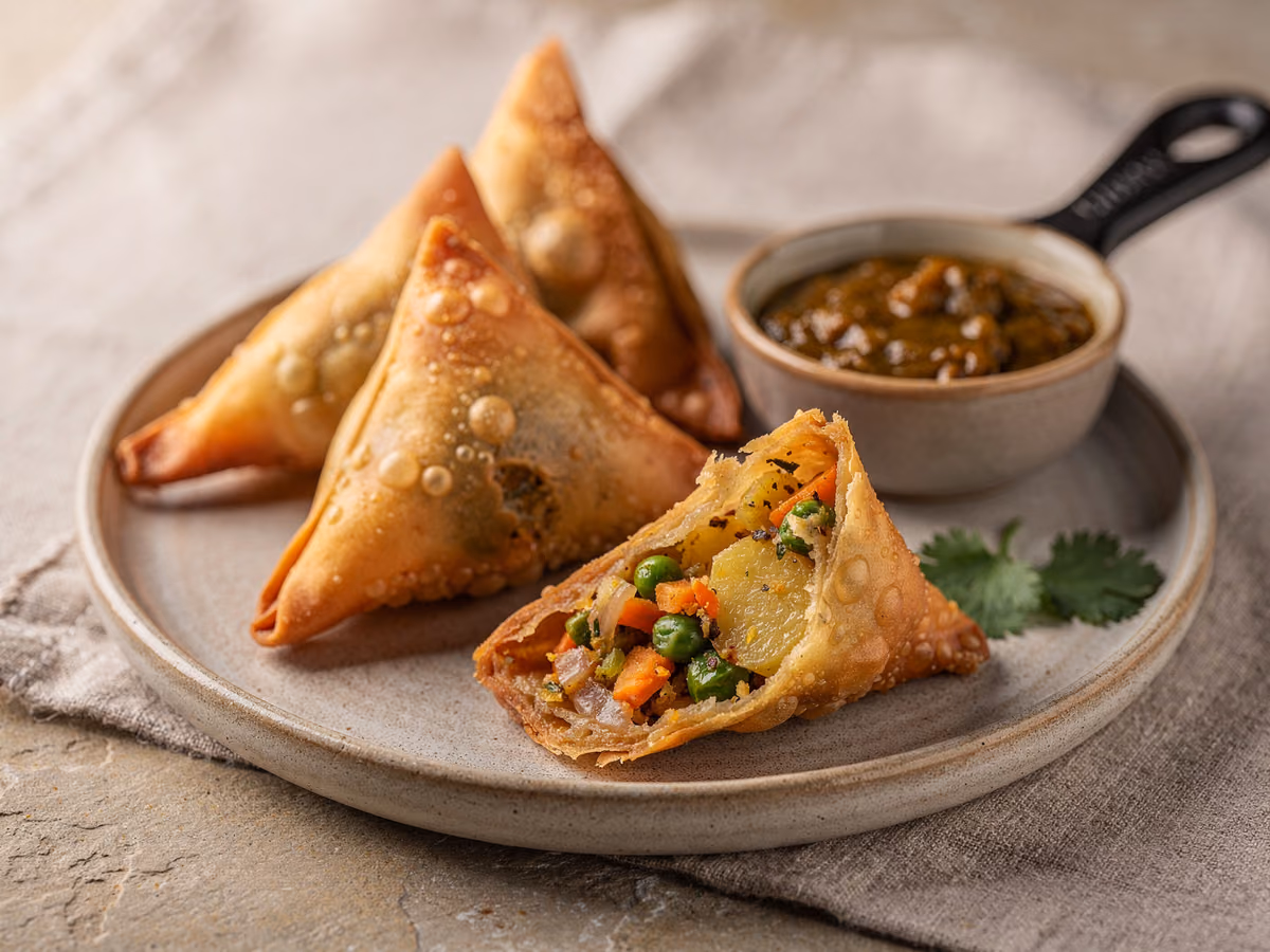 Samosas de verduras