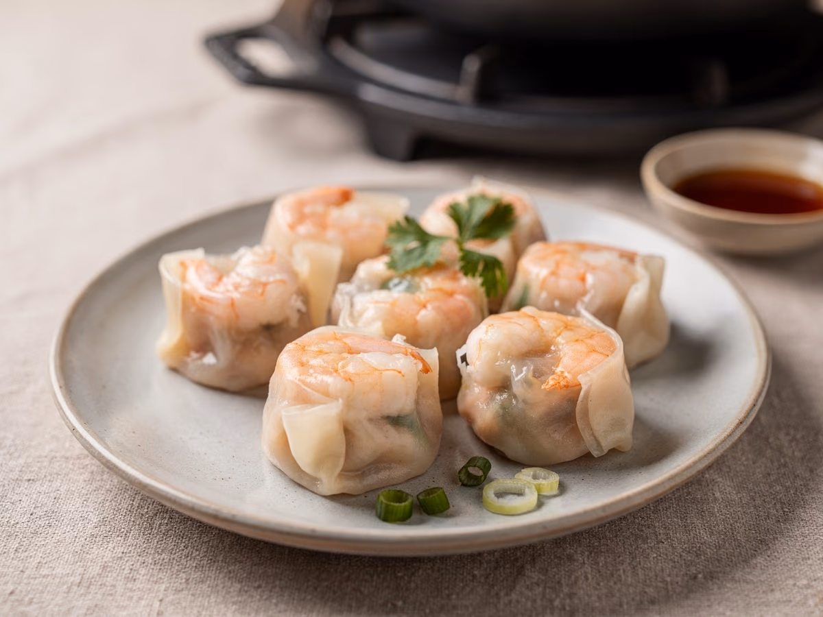 Har Gow (Kristall-Garnelen-Teigtaschen)
