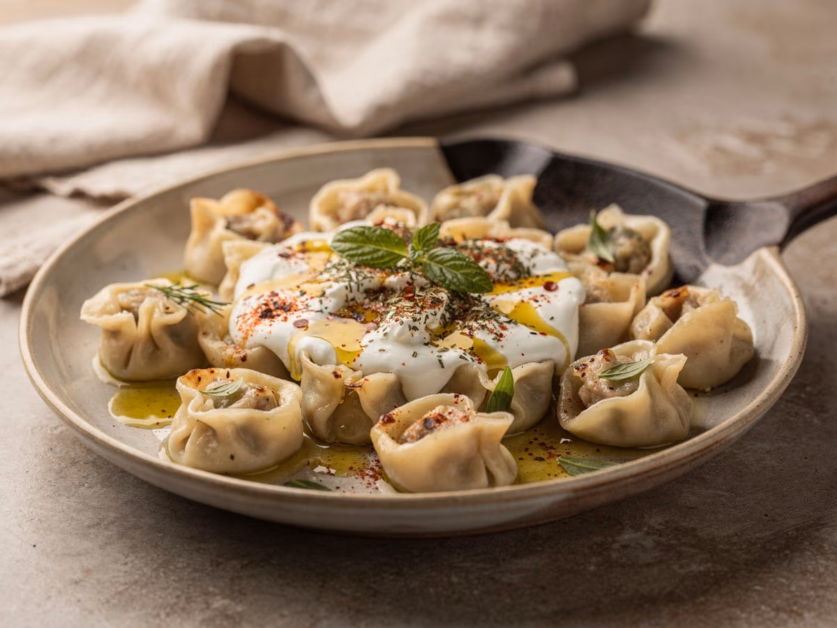 Manti, empanadillas turcas