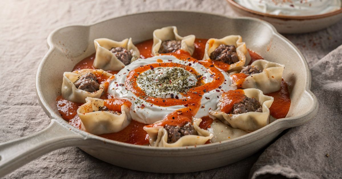 Manti, empanadillas turcas