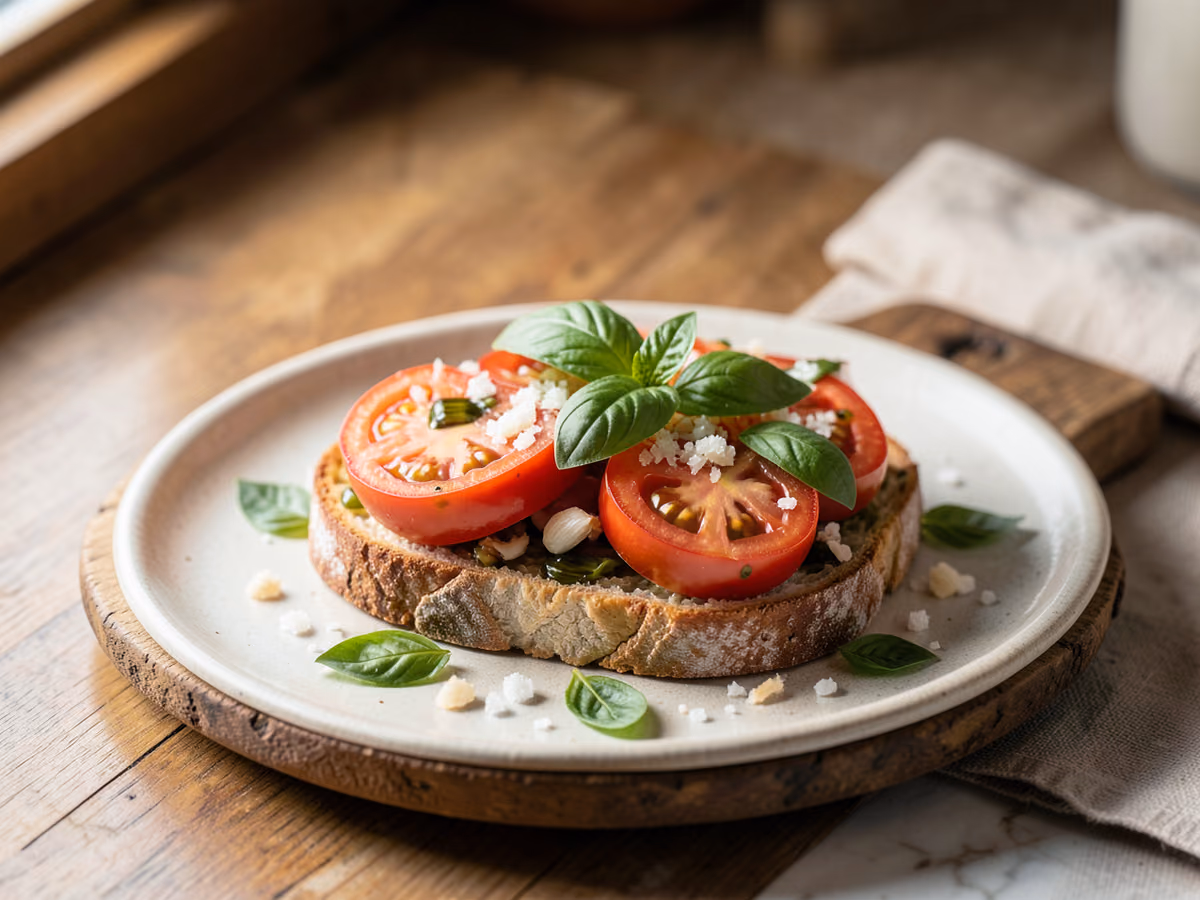 Bruschetta de tomate