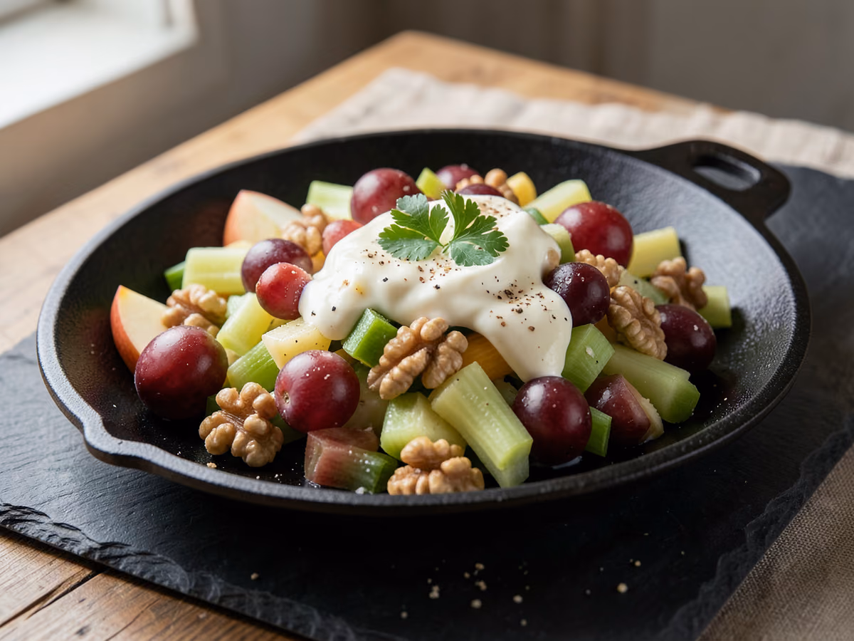 Ensalada Waldorf clásica