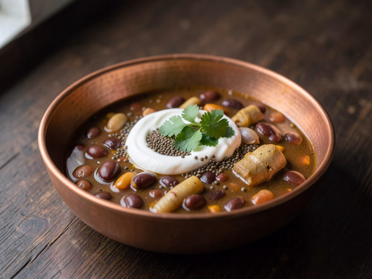 Rajma-Rezept (Punjabi-Kidneybohnen-Curry)