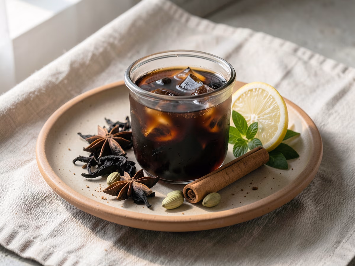 Té helado tailandés