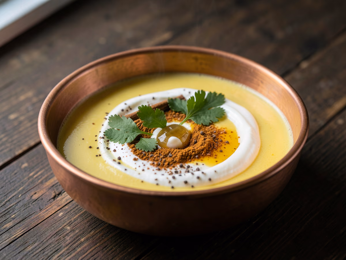 Leche dorada (latte de cúrcuma)