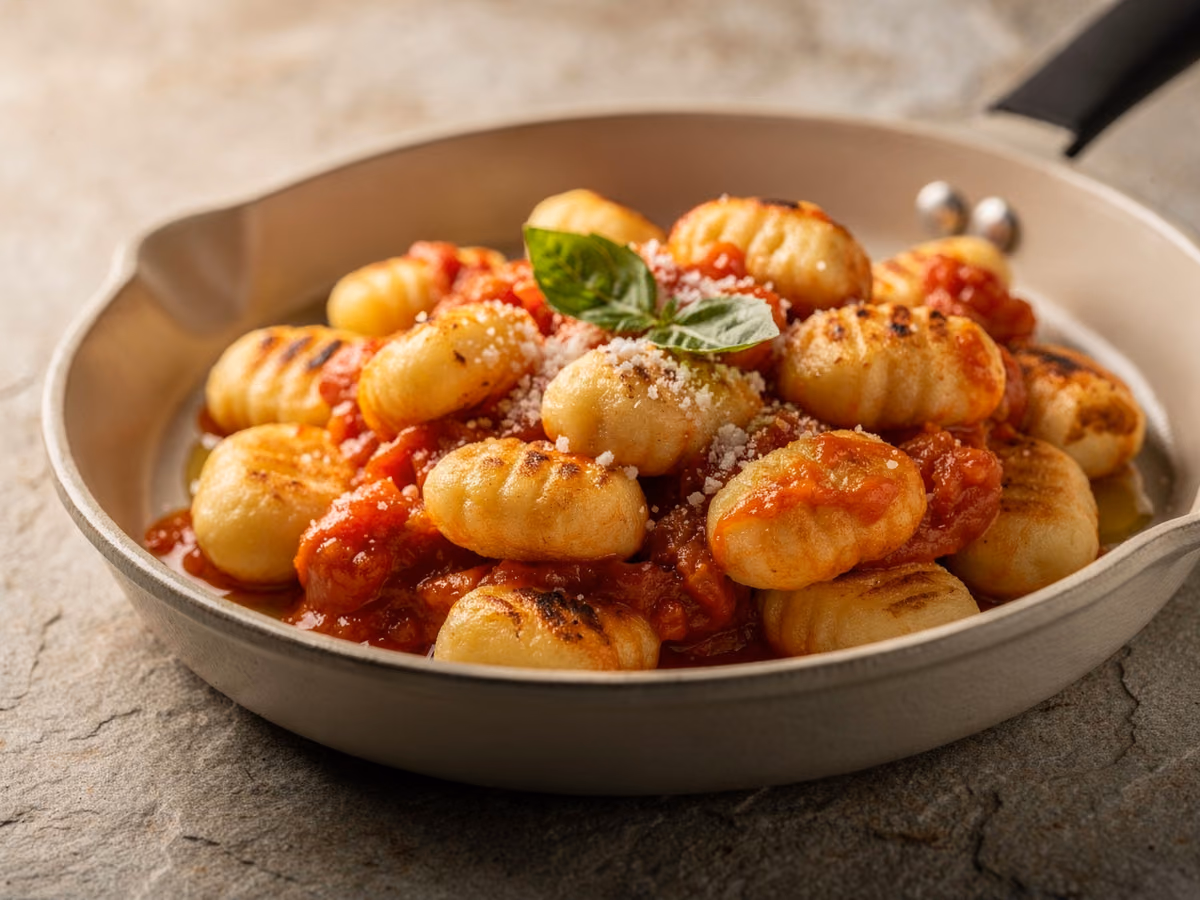 Ñoquis de Papa al Pomodoro
