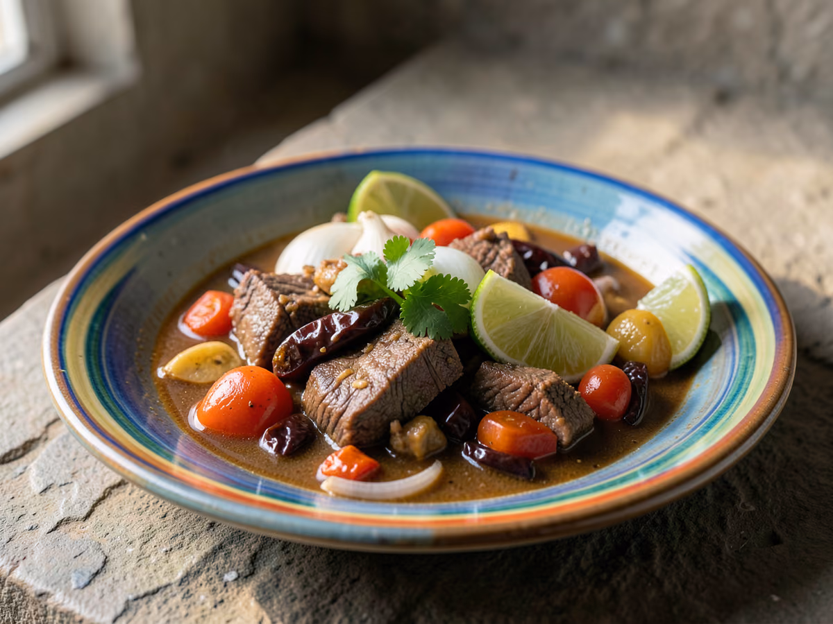 Estofado de res birria
