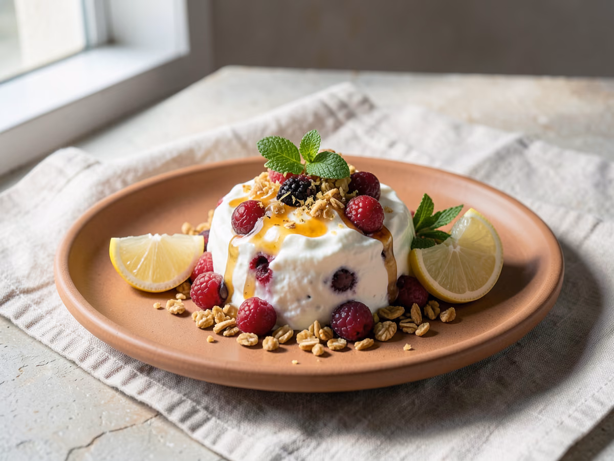 Parfait allo yogurt greco