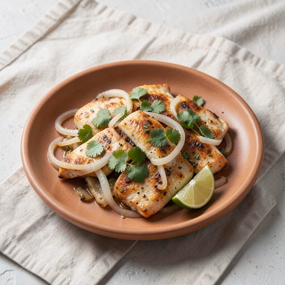 Fajitas de pollo chispeantes