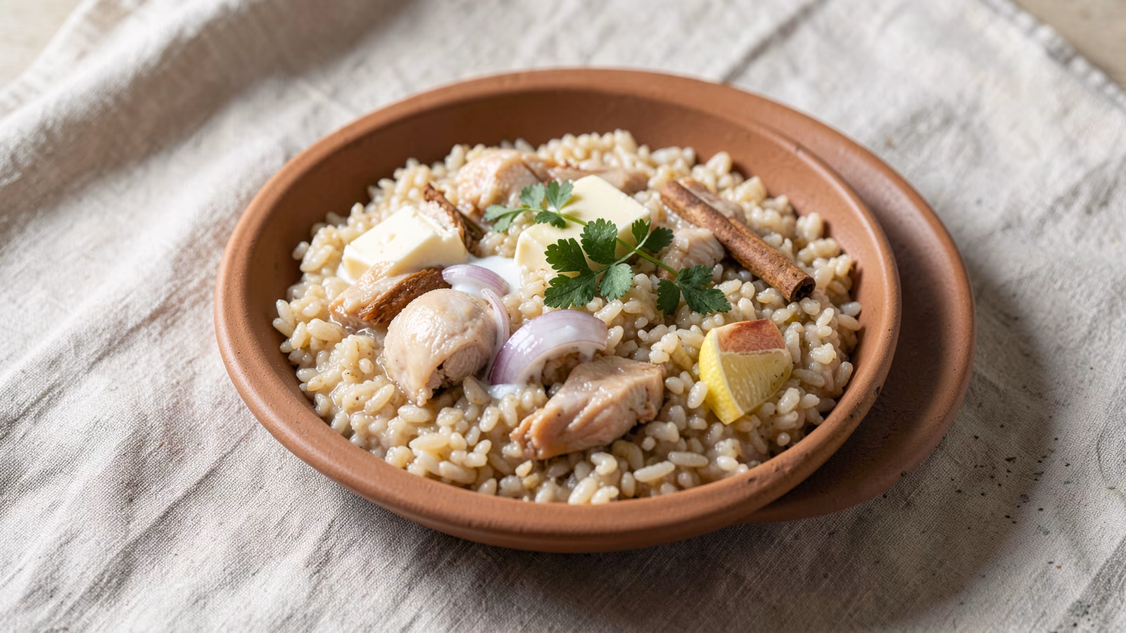 Saleeg, gachas de arroz saudíes