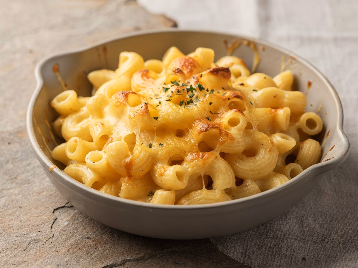 Macarrones con Queso Cremosos