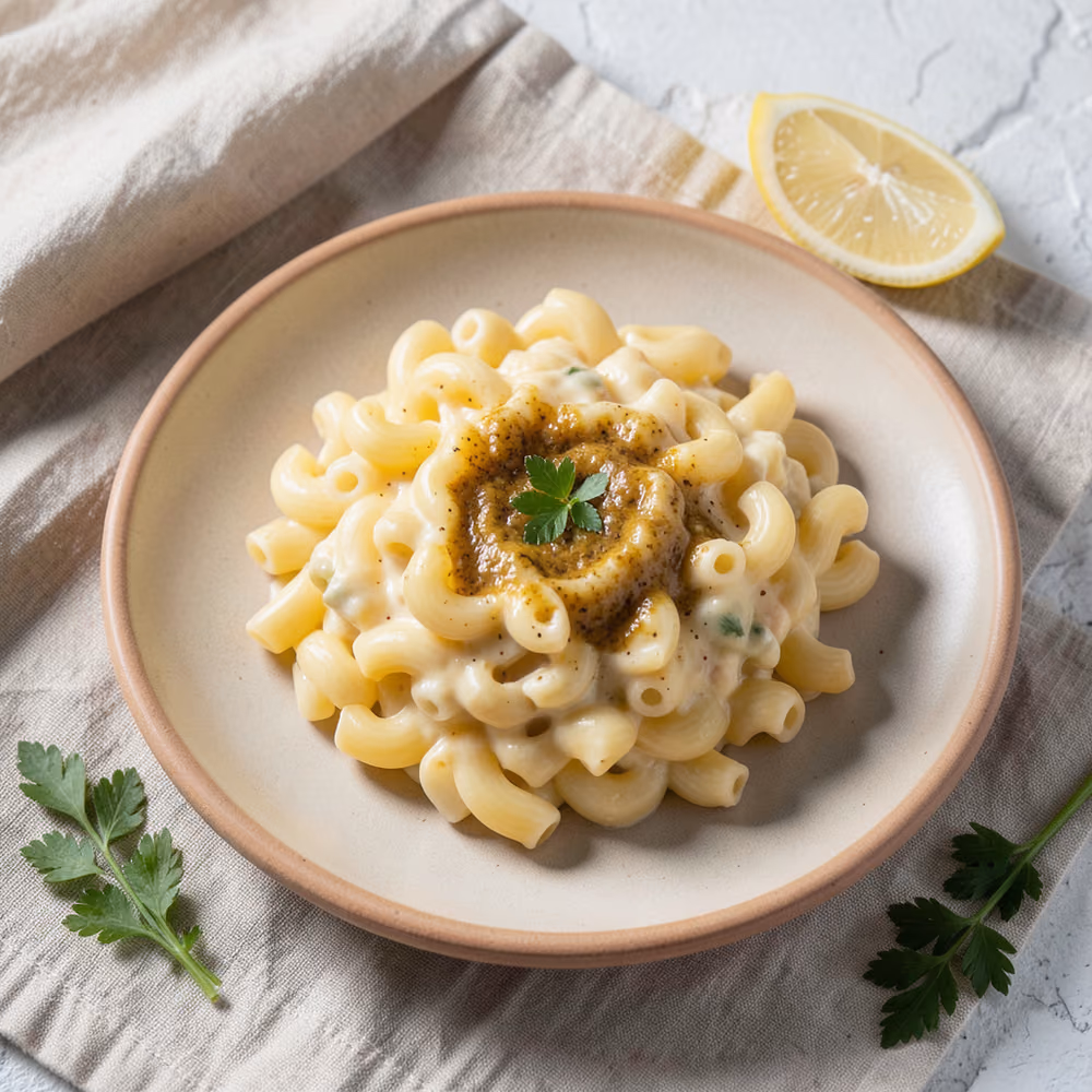 Macarrones con Queso Cremosos