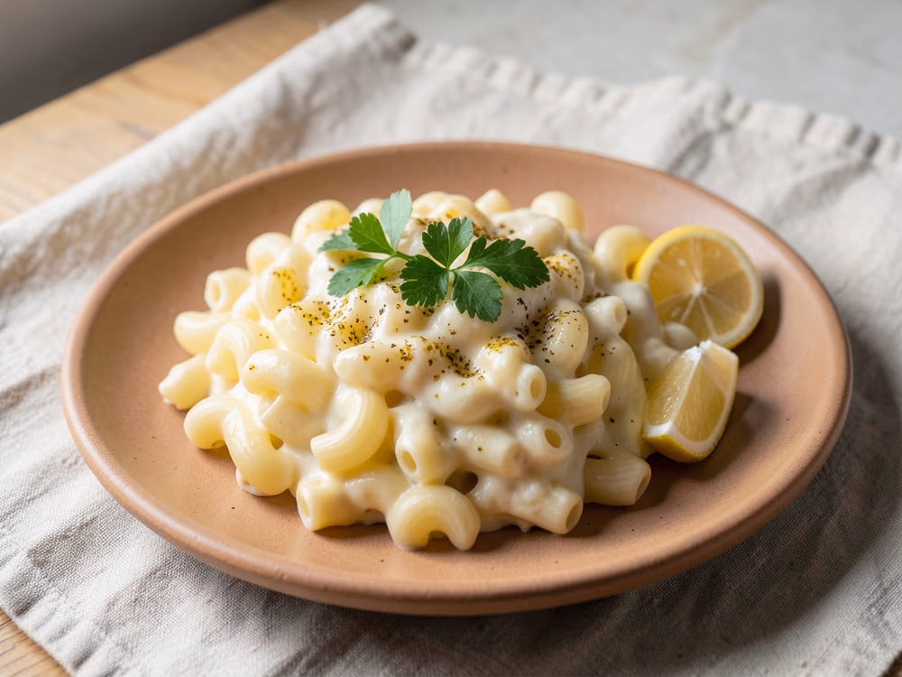 Macarrones con Queso Cremosos
