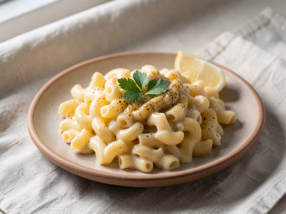 Macarrones con Queso Cremosos