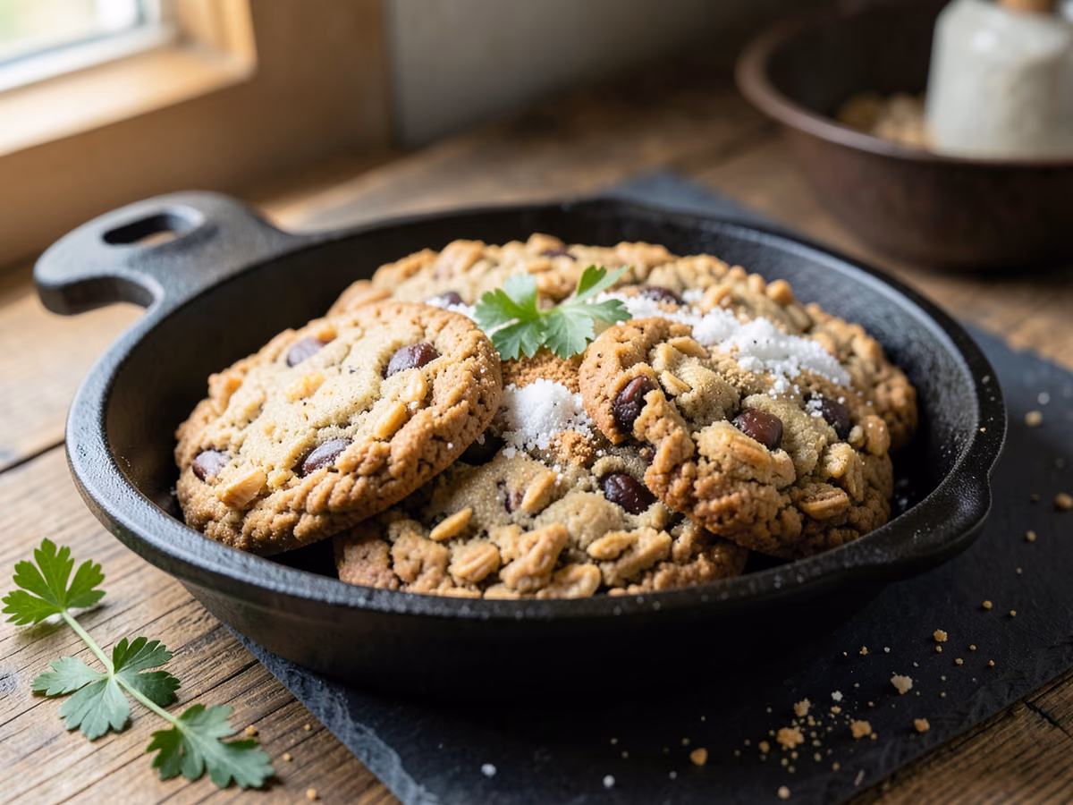 Galletas de avena con pasas