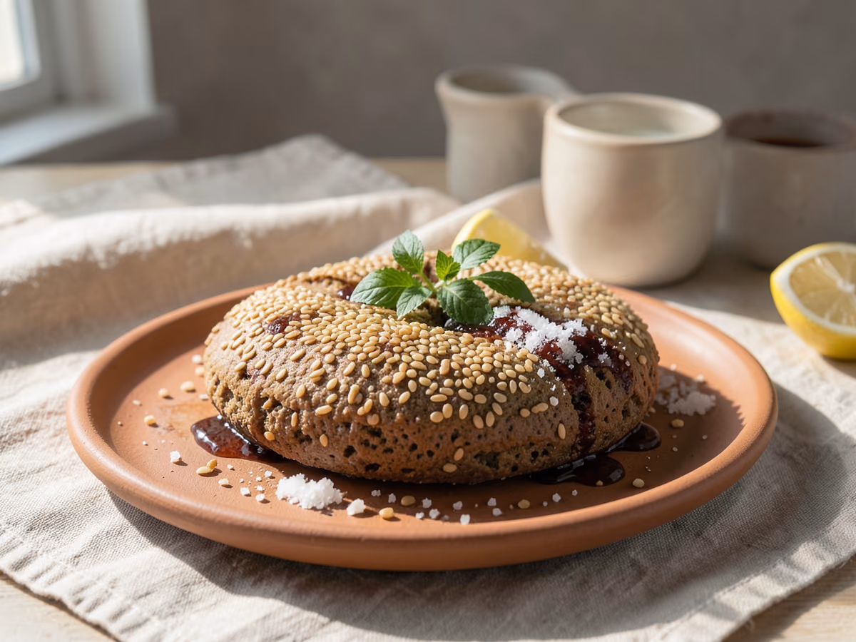 Pan de sésamo simit