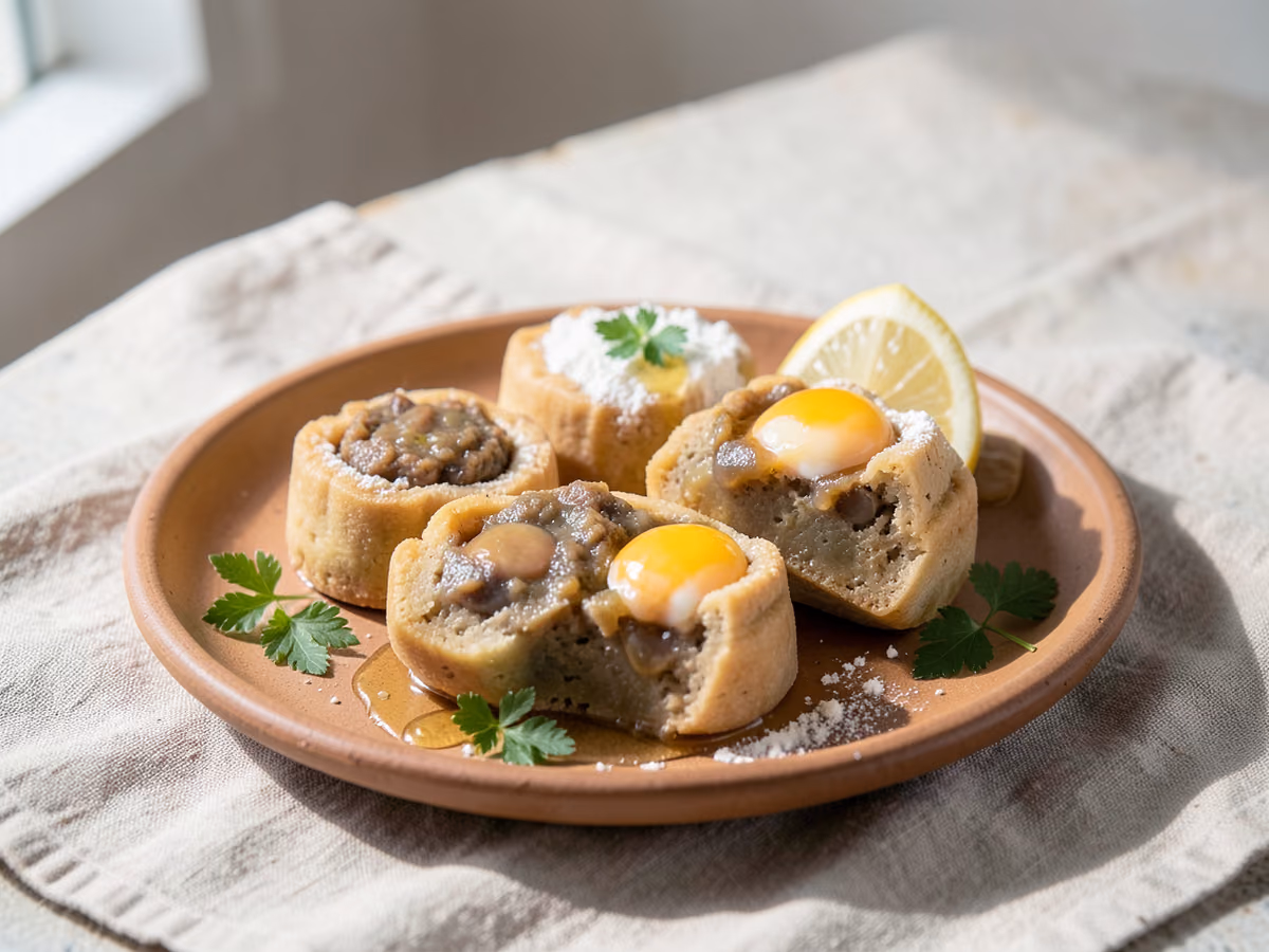 Kantonesische Lotus-Samen-Paste-Mondkuchen