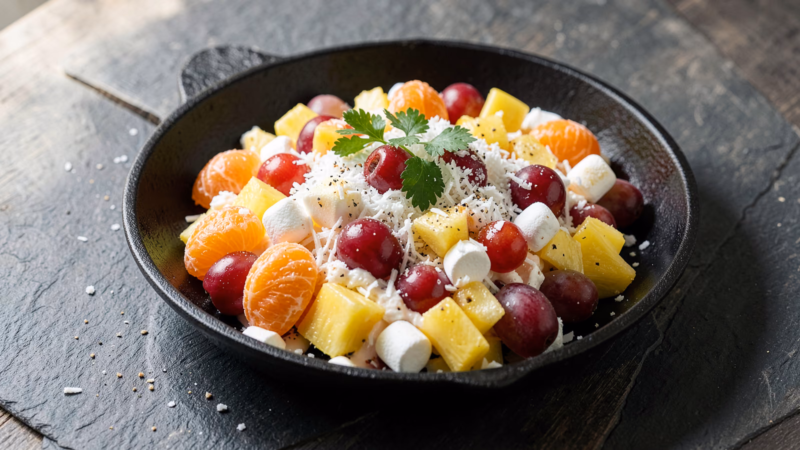 Ensalada de frutas ambrosía