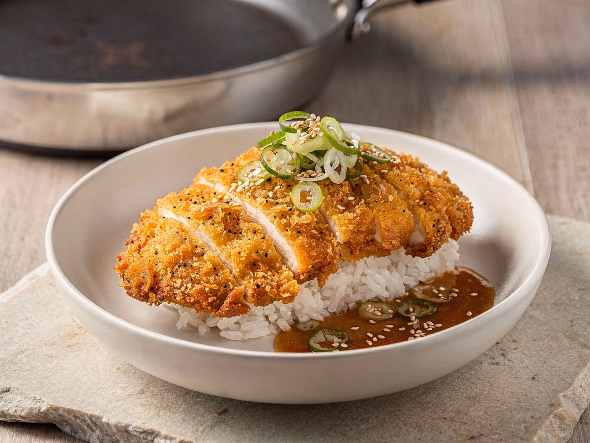 Pollo Katsu con Arroz