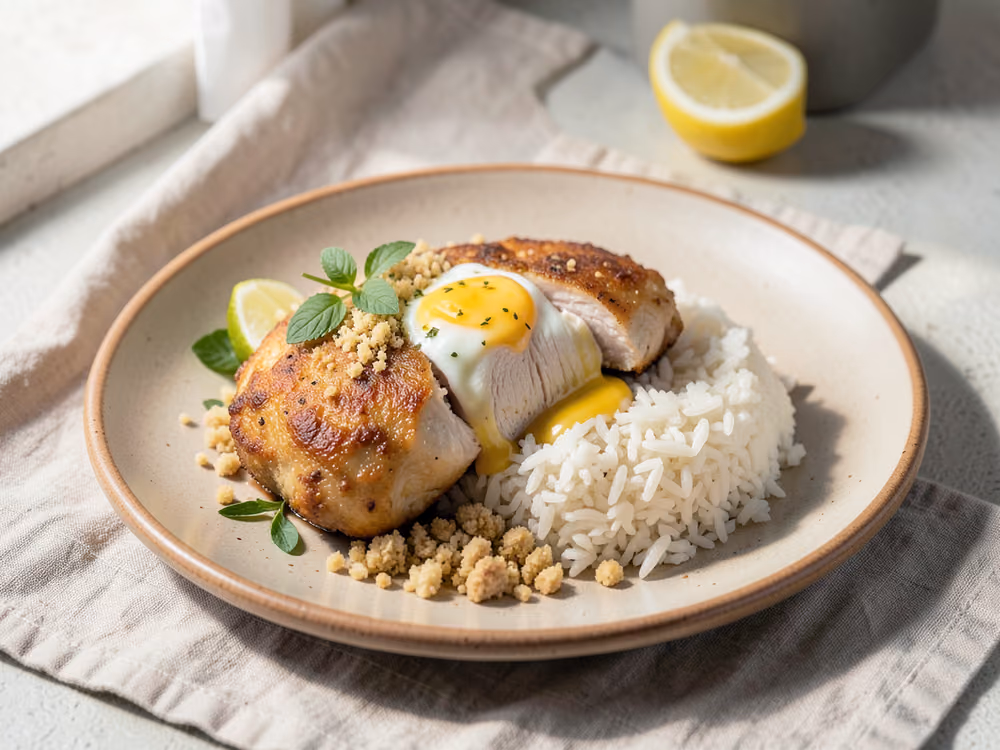 Pollo Katsu con Arroz