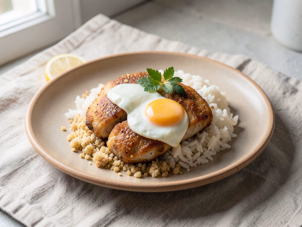 Pollo Katsu con Arroz
