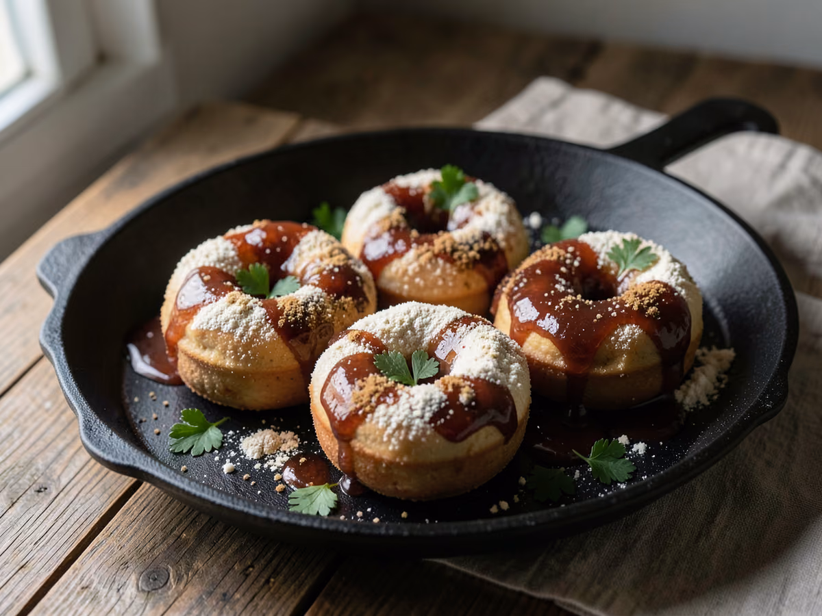 Donas de sidra de manzana