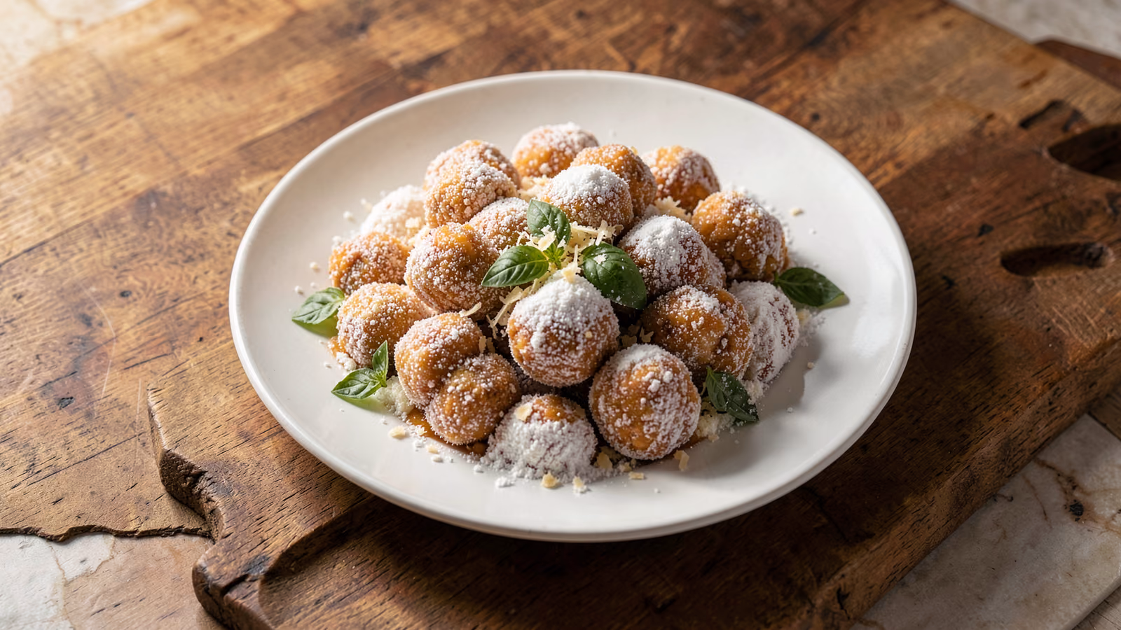 Bolitas de miel struffoli