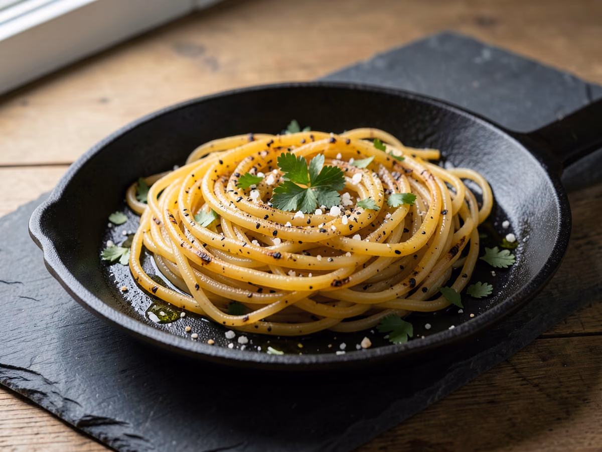 Calabaza espagueti asada
