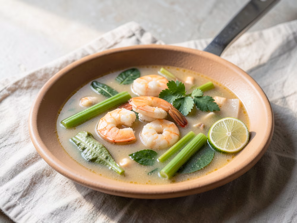 Soupe Tom Yum aux crevettes