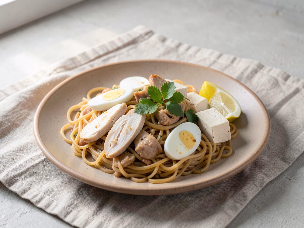 Pad Thai con Pollo
