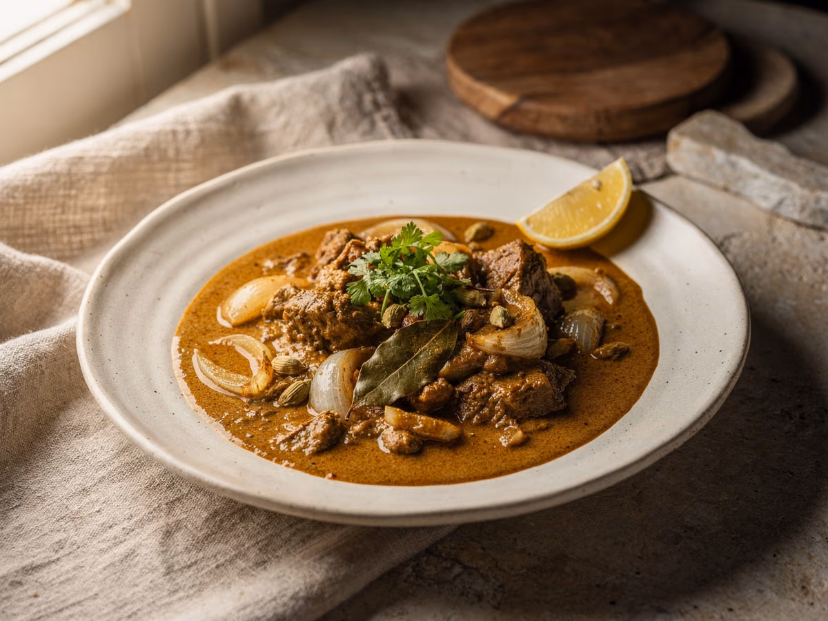 Curry Massaman de Ternera