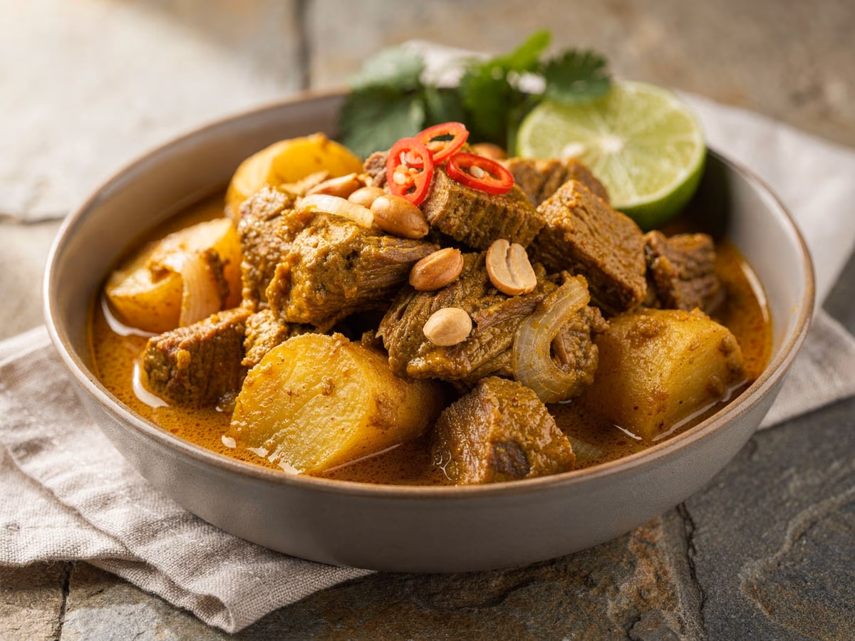 Curry Massaman de Ternera