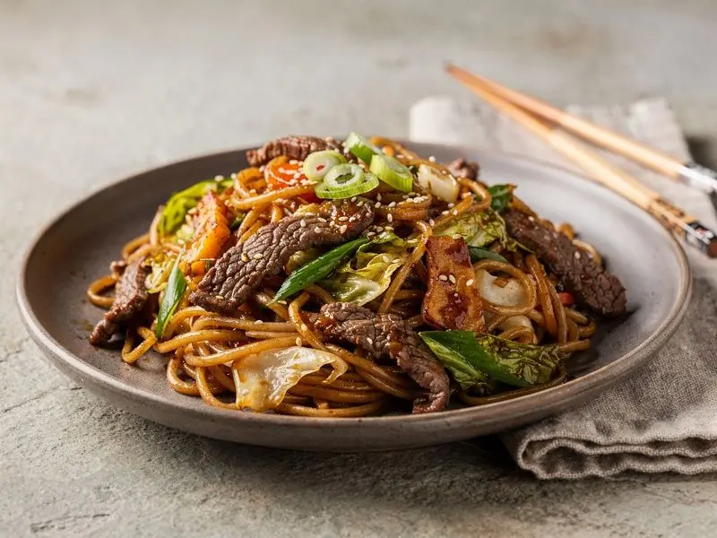 Chow Mein de Res