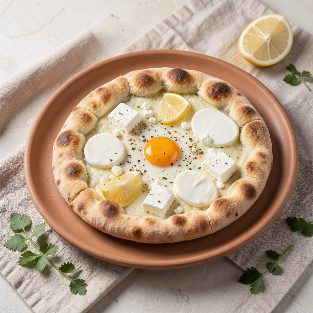 Pide turco de queso