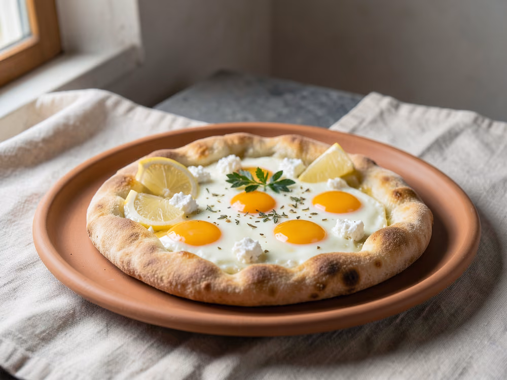 Pide turco de queso