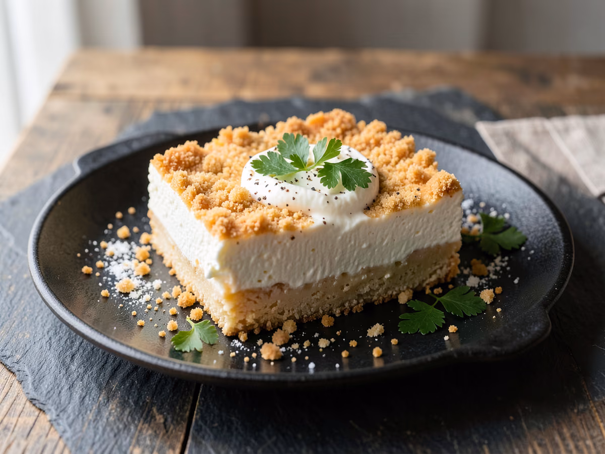 Tarta de Queso Clásica con Vainilla
