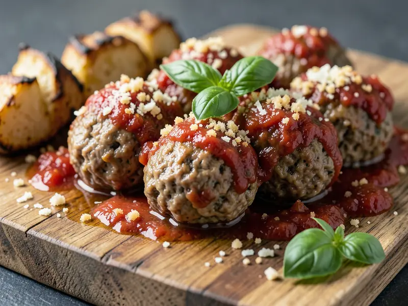 Frikadellen in Marinara-Sauce