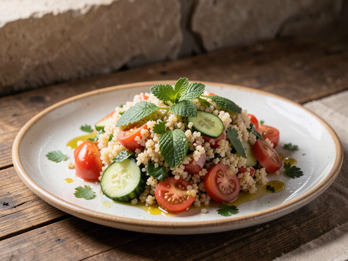 Ensalada fresca de tabulé