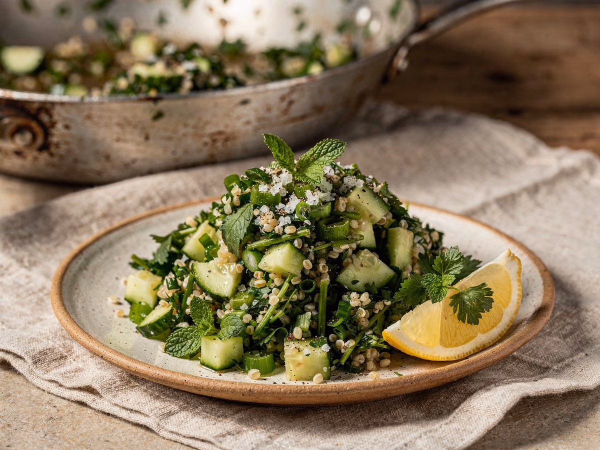 Ensalada fresca de tabulé